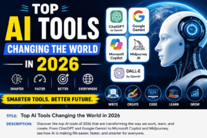 Top AI Tools Changing the World in 2026